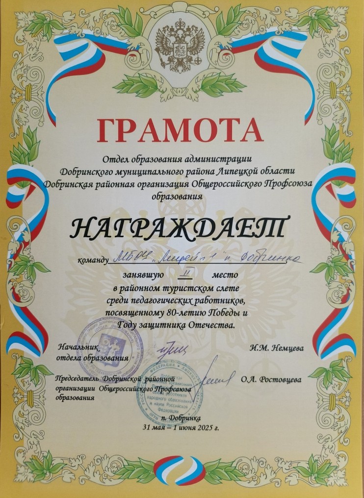 Туристский слет педагогических работников ⚡.